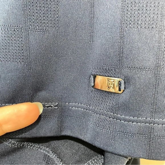 Nike Tiger Woods XL Dry Fit Men’s Navy Blue Golf Polo - Picture 2 of 14